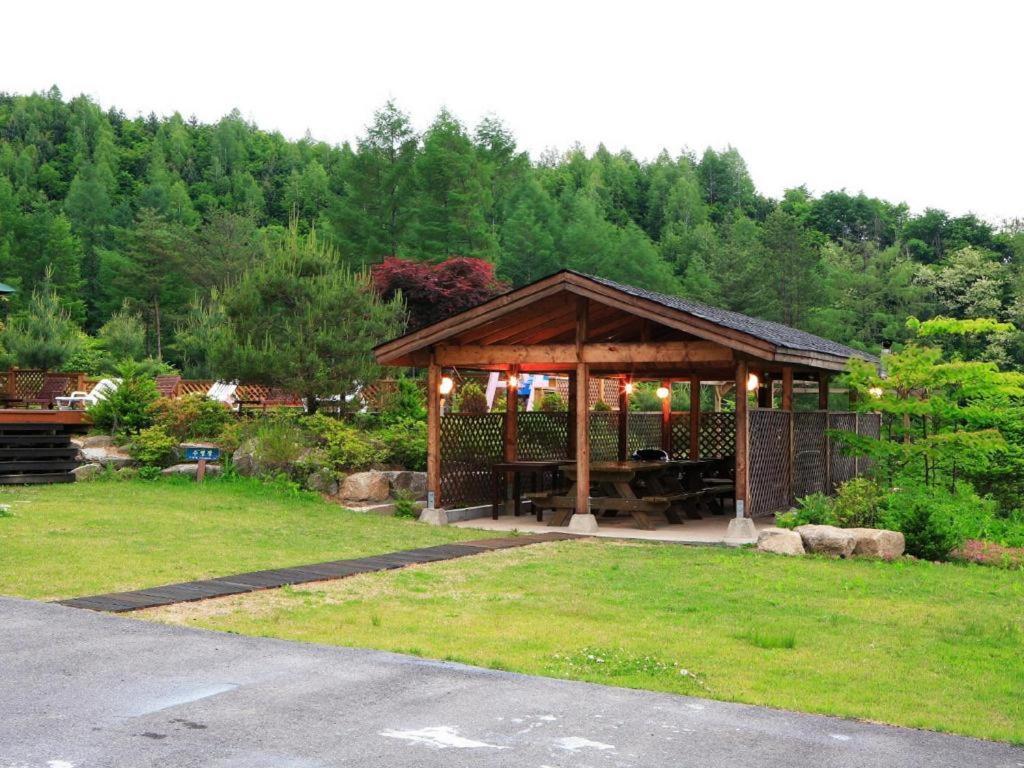 Pyeongchang Greenhill Pension Bagian luar foto